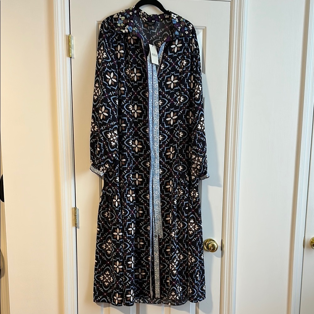 Current Air for AVARA  Floral shirt Dress